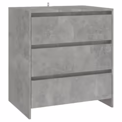 vidaXL Credenza Grigio Cemento 70x41x75 cm in Truciolato - Vista aggiuntiva 2