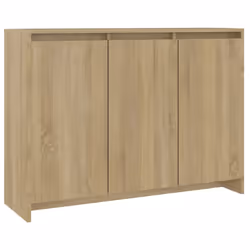vidaXL Credenza Rovere Sonoma 102x33x75 cm in Truciolato - Vista aggiuntiva 2