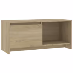 vidaXL Mobile Porta TV Rovere Sonoma 90x35x40 cm in Truciolato - Vista aggiuntiva 2