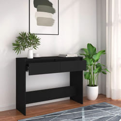 Tavolo Consolle, Tavolo da ingresso Nero 100x35x76, 5 cm in Truciolato Vidaxl