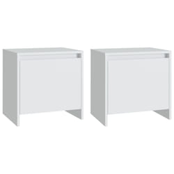 VidaXL 809863 comodino Bianco
