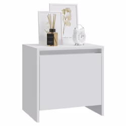 VidaXL 809863 comodino Bianco - Vista aggiuntiva 4