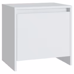 VidaXL 809863 comodino Bianco - Vista aggiuntiva 5