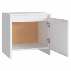 VidaXL 809863 comodino Bianco - Vista aggiuntiva 7