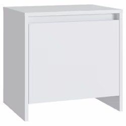 VidaXL 809864 comodino Bianco - Vista aggiuntiva 4