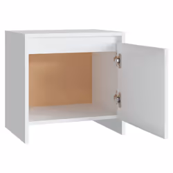 VidaXL 809864 comodino Bianco - Vista aggiuntiva 6