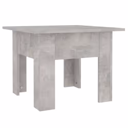 vidaXL Tavolino da Caffè Grigio Cemento 55x55x42 cm in Truciolato - Vista aggiuntiva 2