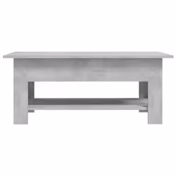 vidaXL Tavolino da Salotto Grigio Cemento 102x55x42 cm in Truciolato - Vista aggiuntiva 3
