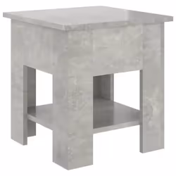 vidaXL Tavolino da Salotto Grigio 40x40x42 cm in Legno Multistrato - Vista aggiuntiva 2