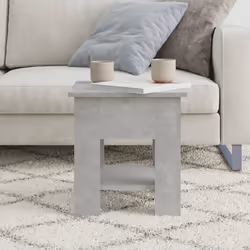 vidaXL Tavolino da Salotto Grigio 40x40x42 cm in Legno Multistrato - Vista aggiuntiva 3