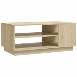 vidaXL Tavolino da Salotto Rovere Sonoma 102x55x43 cm in Truciolato - Vista aggiuntiva 2