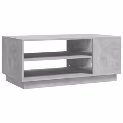vidaXL Tavolino da Salotto Grigio Cemento 102x55x43 cm in Truciolato - Vista aggiuntiva 2
