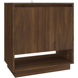 Vidaxl - Credenza Rovere Marrone 70x41x75 cm in Truciolato