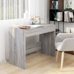 Vidaxl - Scrivania Grigio Sonoma 101x50x76,5 cm in Truciolato 387452