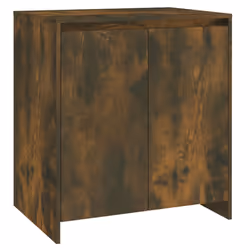 vidaXL Credenza Rovere Fumo 70x41x75 cm in Legno Multistrato - Vista aggiuntiva 2