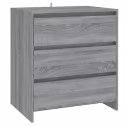 vidaXL Credenza Grigio Sonoma 70x41x75 cm in Truciolato - Vista aggiuntiva 2