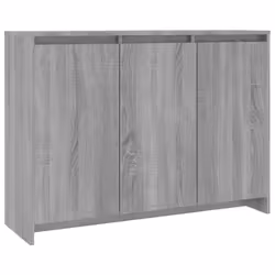 vidaXL Credenza Grigio Sonoma 102x33x75 cm in Truciolato - Vista aggiuntiva 2