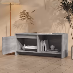 vidaXL Mobile Porta TV Grigio Sonoma 90x35x40 cm in Truciolato - Vista aggiuntiva 3