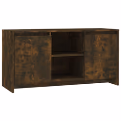 vidaXL Mobile Porta TV Rovere Fumo 102x37,5x52,5 cm in Truciolato - Vista aggiuntiva 2