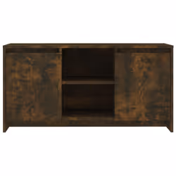 vidaXL Mobile Porta TV Rovere Fumo 102x37,5x52,5 cm in Truciolato - Vista aggiuntiva 3