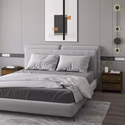 Questi comodini dal design elegante sono un'aggiunta senza tempo al vostro arredamento. La struttura di questi comodini ne ga ...