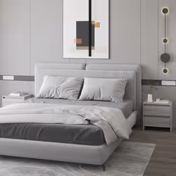 Questi comodini dal design elegante sono un'aggiunta senza tempo al vostro arredamento. La struttura di questi comodini ne ga ...