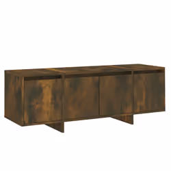 vidaXL Mobile Porta TV Rovere Fumo 120x30x40,5 cm in Truciolato - Vista aggiuntiva 2