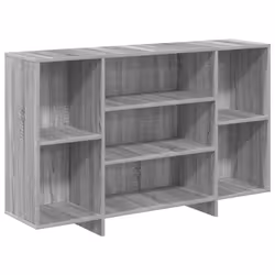 vidaXL Credenza Grigio Sonoma 120x30x75 cm in Truciolato - Vista aggiuntiva 2