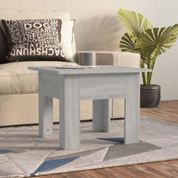 Vidaxl - Tavolino da Salotto Grigio Sonoma 55x55x42 cm in Truciolato 475100