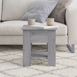 vidaXL Tavolino da Salotto Grigio Sonoma 40x40x42 cm Legno Multistrato - Vista aggiuntiva 3