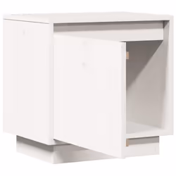 VidaXL 813307 comodino Bianco - Vista aggiuntiva 5