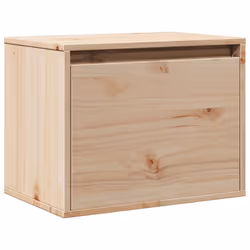 vidaXL Pensile 45x30x35 cm in Legno Massello di Pino - Vista aggiuntiva 2