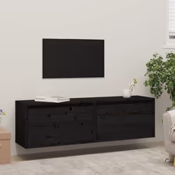 VidaXL 813454 scaffale Pino Nero
