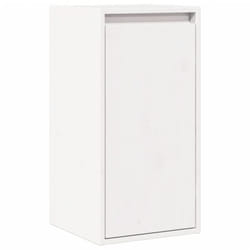 Pensile, Mobile Moderno Bianco 30x30x100 cm in Legno Massello di Pino Vidaxl 1669