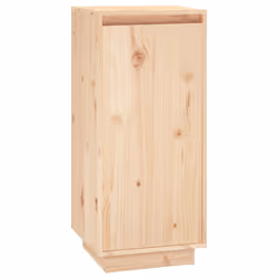 vidaXL Scarpiera 35x35x80 cm in Legno Massello di Pino - Vista aggiuntiva 2