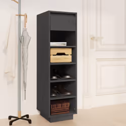 Questa scarpiera con piedini mobili offre un'ottima soluzione per riporre la vostra collezione di calzature preferite. La cos ...