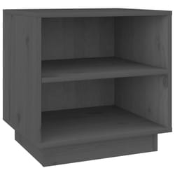 VidaXL 813329 comodino Grigio