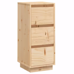 vidaXL Credenza 32x34x75 cm in Legno Massello di Pino - Vista aggiuntiva 2
