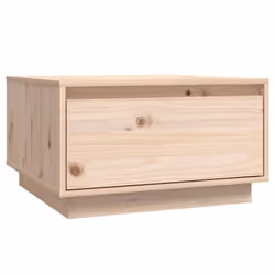 vidaXL Tavolino da Salotto 55x56x32 cm Legno Massello di Pino - Vista aggiuntiva 2