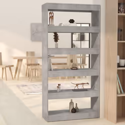 VidaXL 811722, Grigio, Legno, Legno, 800 mm, 300 mm, 1660 mm