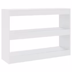 vidaXL Libreria/Divisorio Bianco 100x30x72 cm - Vista aggiuntiva 2