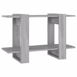 vidaXL Libreria/Divisorio Grigio Sonoma 80x30x51 cm - Vista aggiuntiva 2