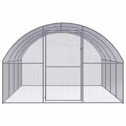 Pollaio per Esterni 3x4x2 m in Acciaio Zincatocod mxl 73514 - Vista aggiuntiva 2