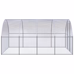 Pollaio per Esterni 3x4x2 m in Acciaio Zincatocod mxl 73514 - Vista aggiuntiva 3