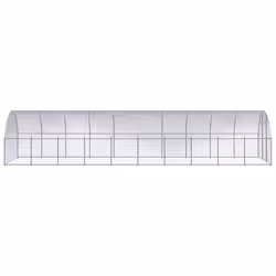 Gabbia per Polli da Esterno 3x10x2 m in Acciaio Zincatocod mxl 97501 - Vista aggiuntiva 3