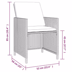 VidaXL 3095557 set mobili da esterno - Vista aggiuntiva 6