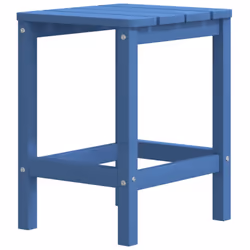 VidaXL 3095715 sedia da esterno Terrazzo Polietilene ad alta intensità, Acciaio Colore acqua, Blu - Vista aggiuntiva 5