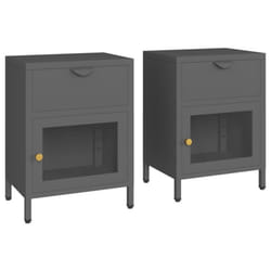 VidaXL 3095204 comodino Antracite