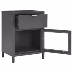 VidaXL 3095204 comodino Antracite - Vista aggiuntiva 7