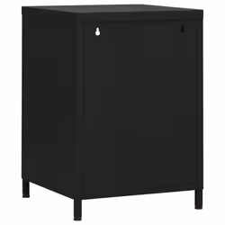 VidaXL 3095221 comodino Nero - Vista aggiuntiva 4